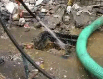 禹王台通下水道的小妙招